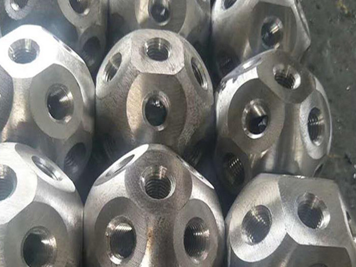 松江螺栓球网架杆件制作